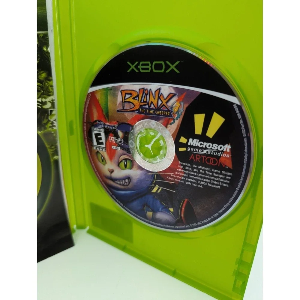Blinx The Time Sweeper OG Original Microsoft Xbox Video Game No Manual